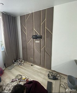 Мягкая панель под телевизор