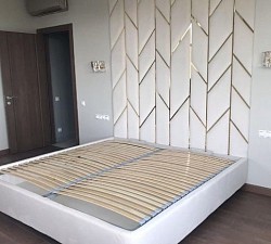 Стеновая панель под кровать